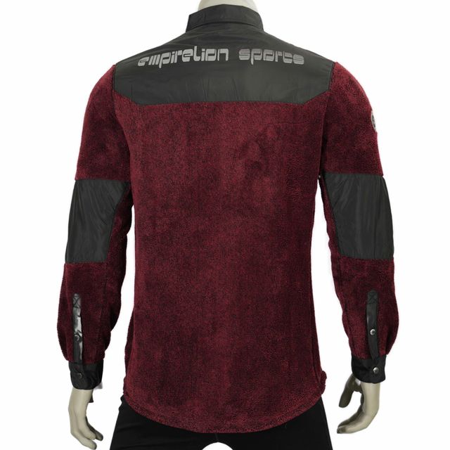 Camisas de lana de combate de campamento para hombres