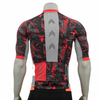 Raglan digital Raglan Jersey de ciclismo de cuello alto de manga corta