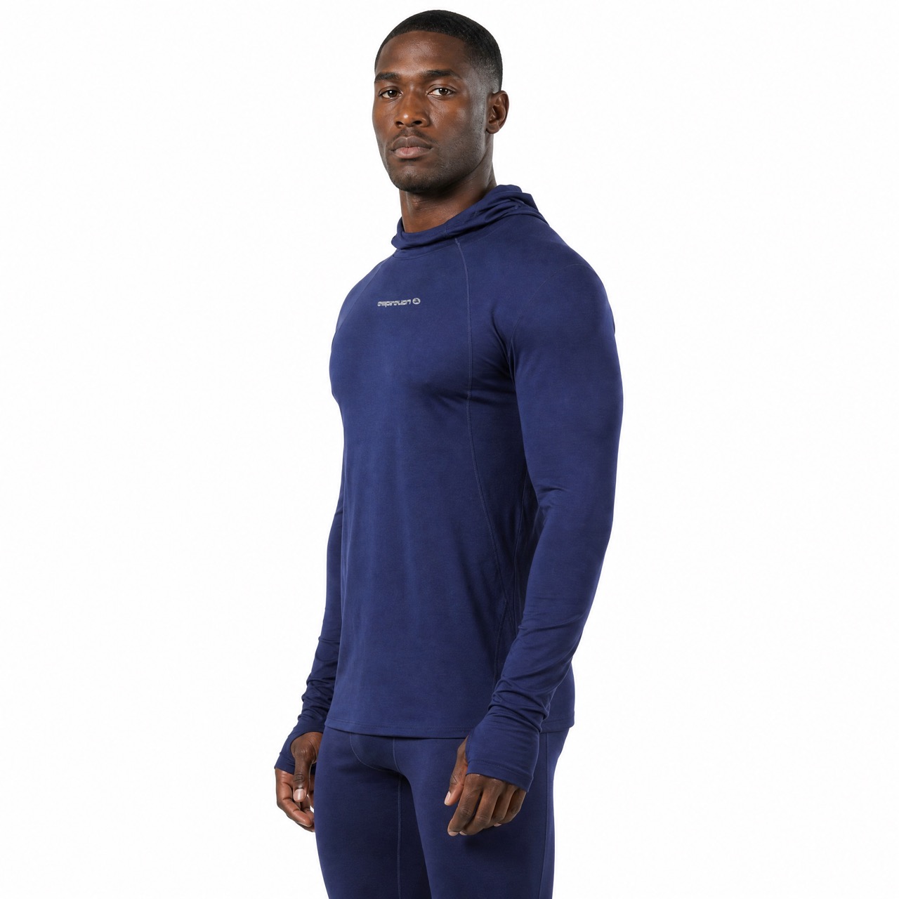 Sudadera con capucha y capucha alta Dry Feeling Baby Lock Baselayer para hombre 