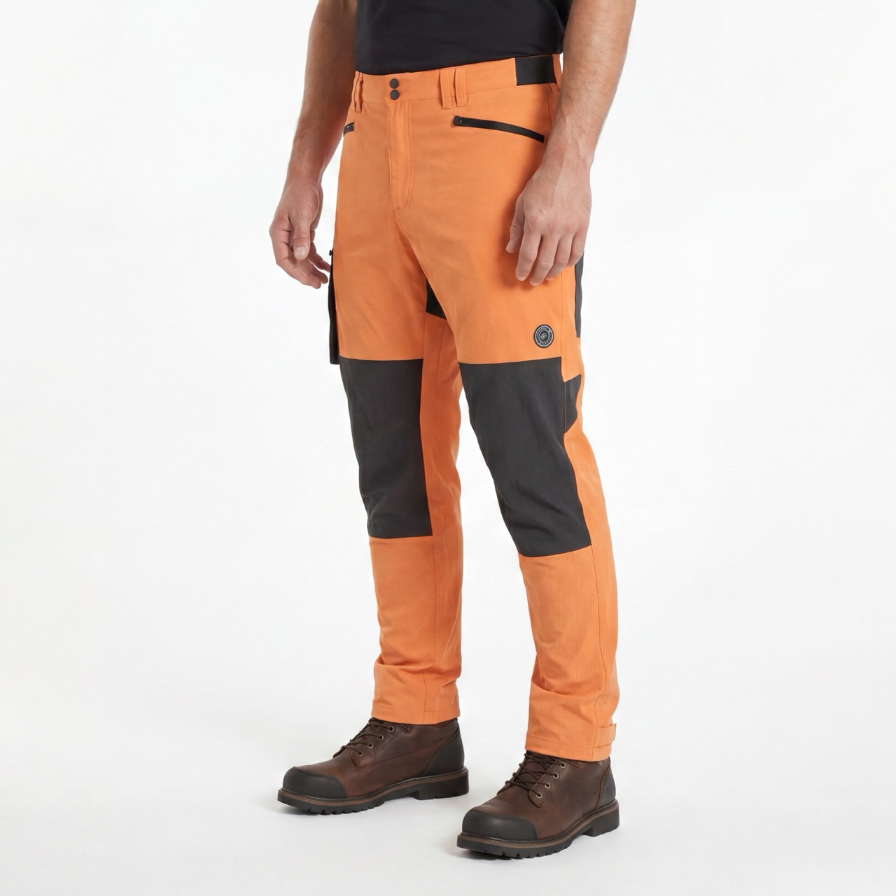 Pantalones de nieve para hombre Pantalones de trekking con bloques de color