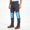 Pantalones con paneles cálidos hasta la rodilla para hombre Pantalones de trekking con bloques de color