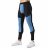 Legging de entrenamiento de carreras con paneles de protección contra el viento para hombre