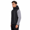 Chaqueta pesada para hombre, acolchada, resistente al viento, para invierno, cálida, para senderismo y exteriores