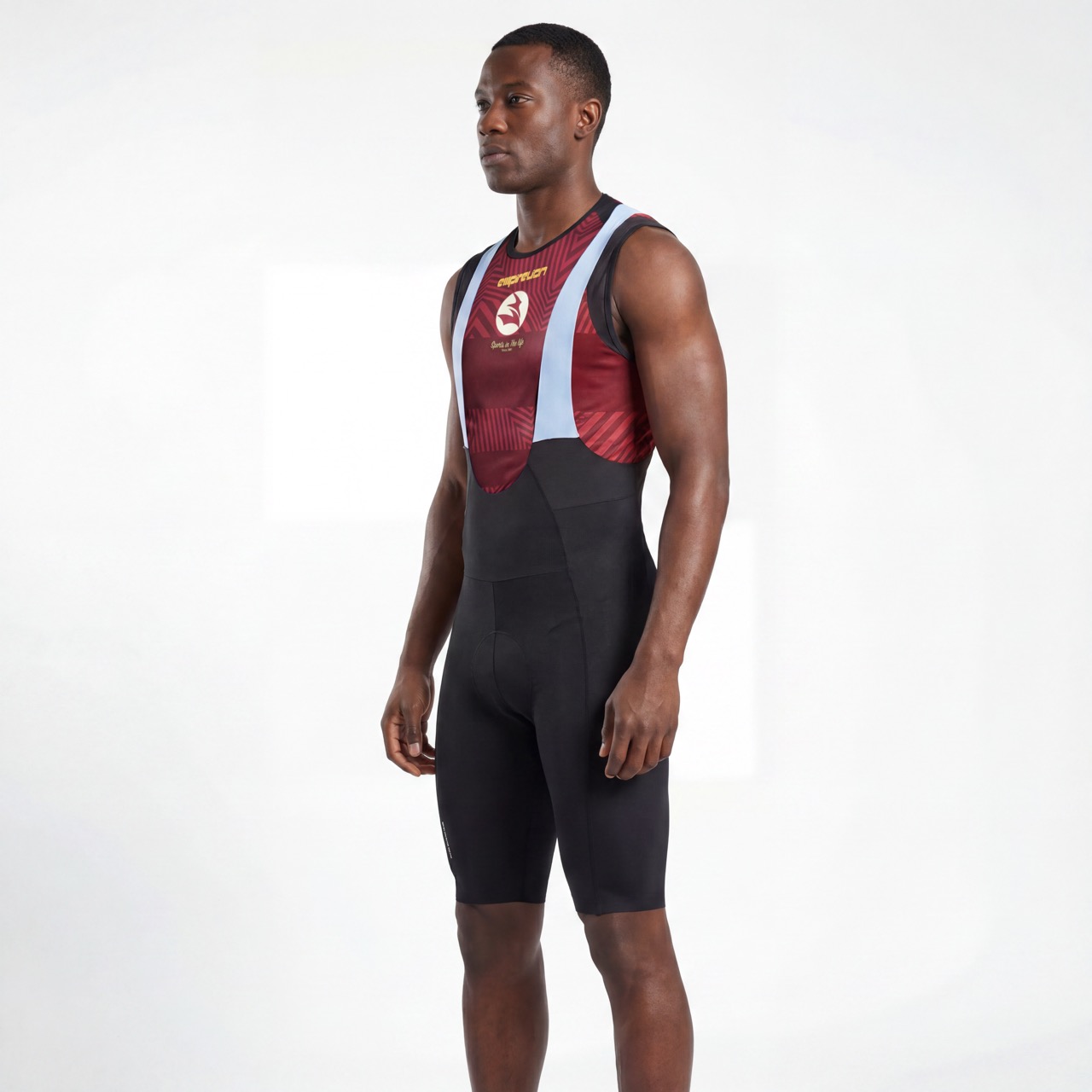Pantalón corto capri con tirantes Endurance para hombre