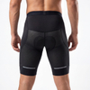 Pantalón corto de ciclismo con panel de malla para hombre