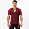 Camiseta con logo y camiseta de fútbol estampada para hombre