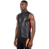 Chaleco cortavientos ligero con bloques de color para hombre