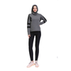 Mujer Core Gym Gym Selled Zipper embedan sudadera con capucha de cremallera