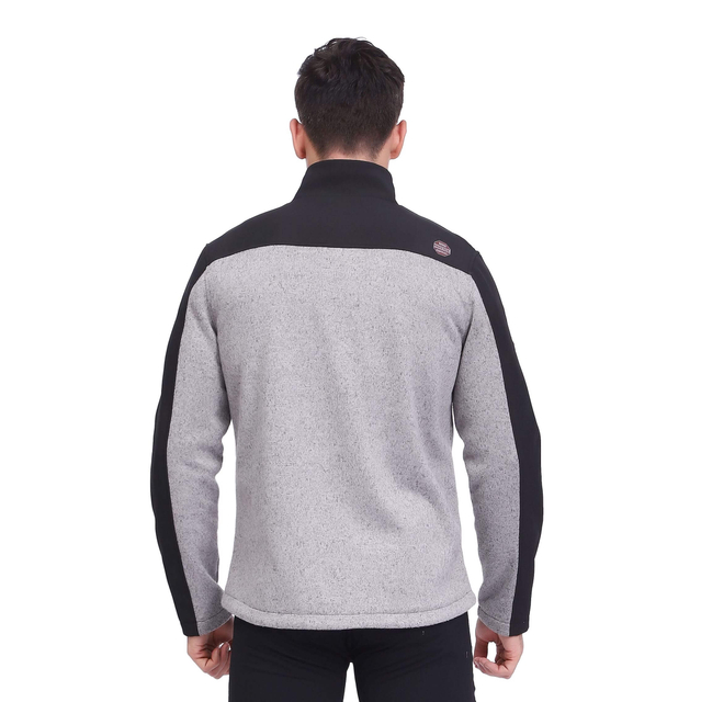 Chaqueta de sudadera térmica Softshell resistente al viento para hombre