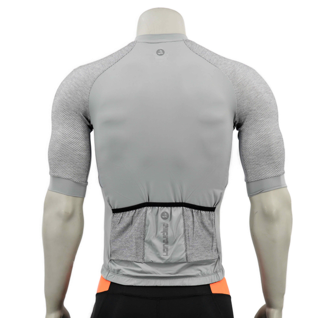 Bloque de color liviano Jersey de ciclismo de manga corta