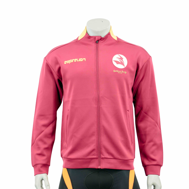 Chaqueta deportiva de impresión de logo de gran tamaño para hombres