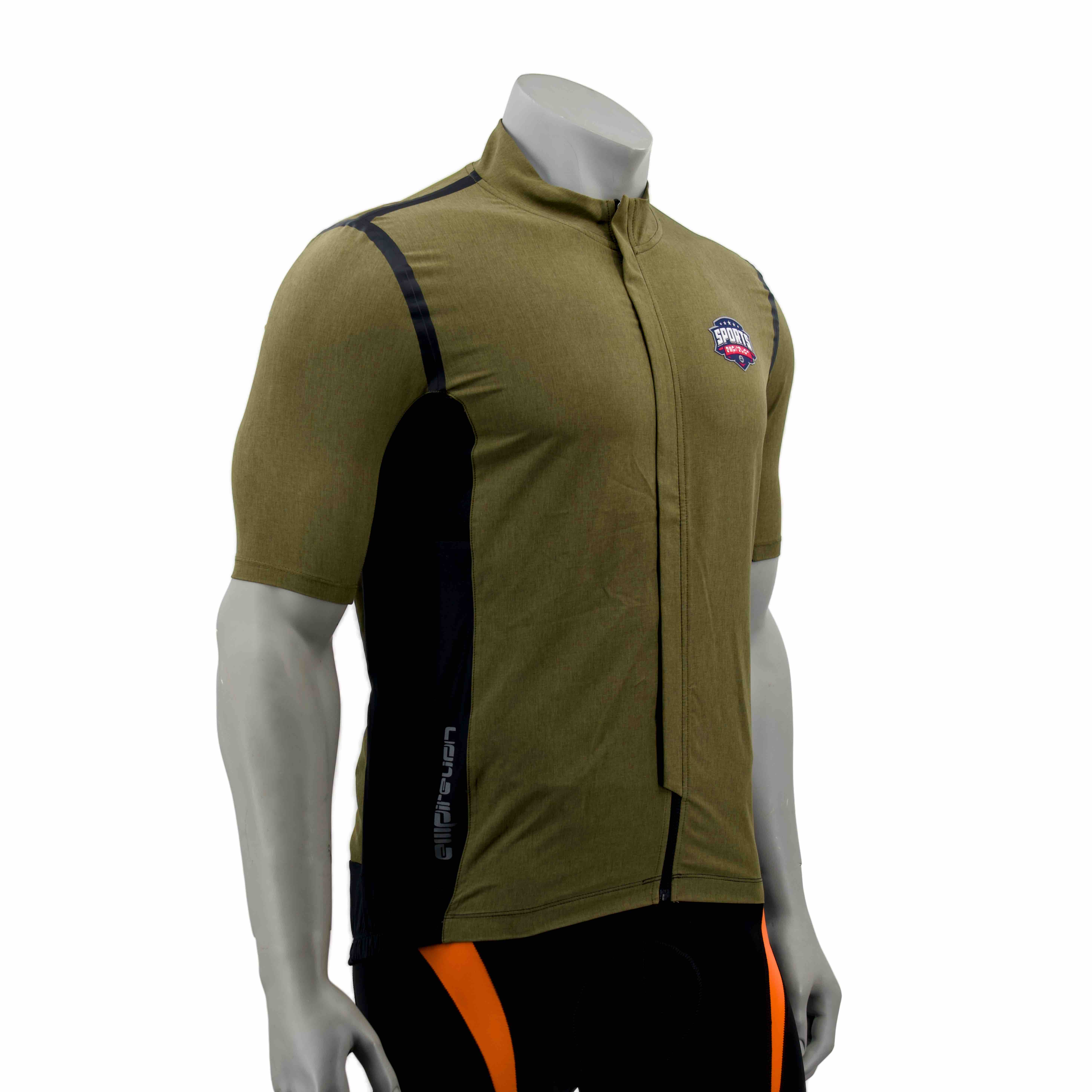 Mens Tapeed Reflective Trims Cycling Jersey