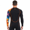 VMTR Tops de manga larga con bloques de color para hombre