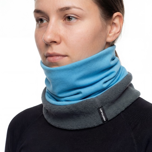 Polaina para el cuello, forro polar, resistente al viento, para la cara, bufanda para clima frío, para hombres y mujeres
