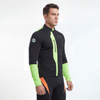 Chaqueta ciclista de peso medio con bloques de color Fluro