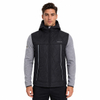 Chaqueta pesada para hombre, acolchada, resistente al viento, para invierno, cálida, para senderismo y exteriores