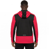 Sudadera con capucha deportiva con cremallera para senderismo, montañismo, alpinismo, correr, peso medio