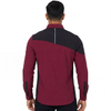 Camisas con bolsillo con cremallera y bloques de color para senderismo, senderismo y acampada para hombre