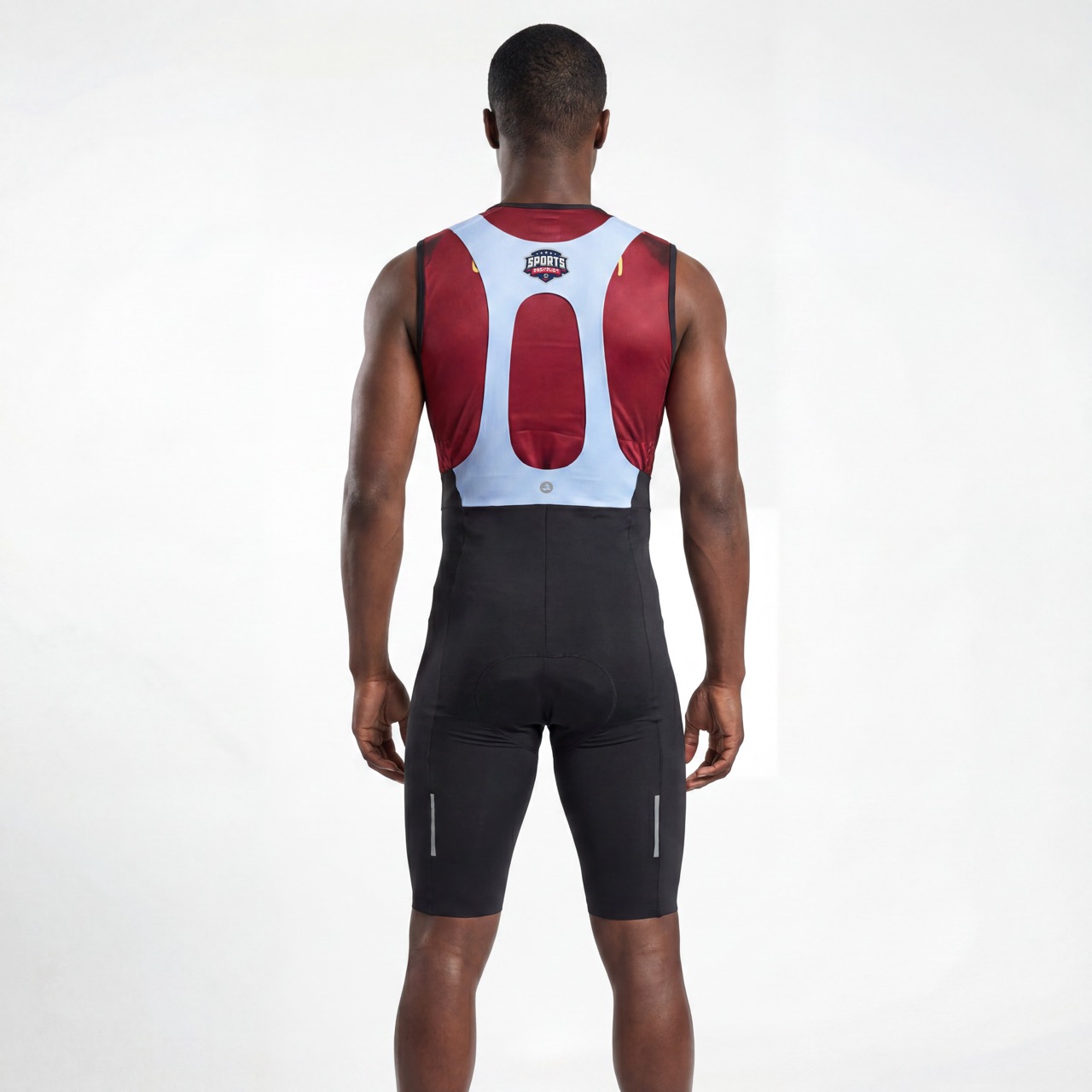 Pantalón corto capri con tirantes Endurance para hombre