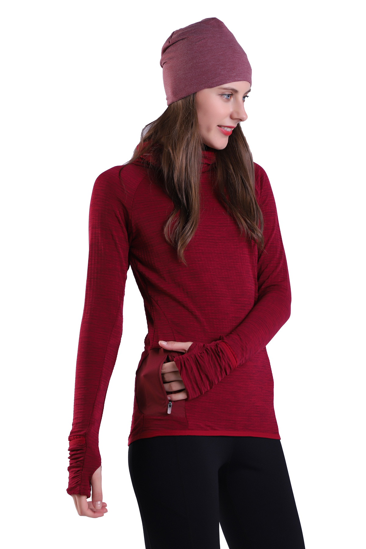 Bolsillo de parche con cremallera