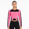Tops cortos con paneles para mujer VMTR