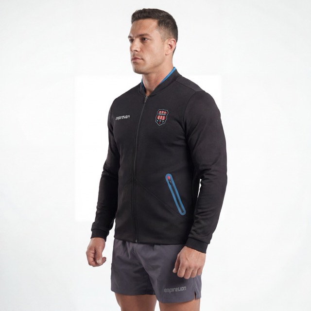 Chaqueta de calentamiento de fútbol para hombre