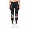 VMTR Pantalón tipo legging con paneles estampados ligeros para mujer