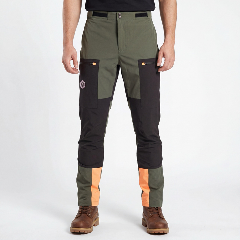 Pantalones de trekking para hombre con paneles de cintura ajustables