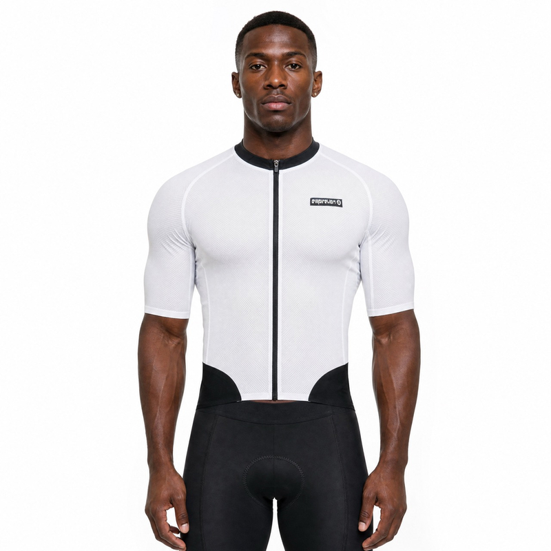 Maillot de ciclismo ligero de malla de verano