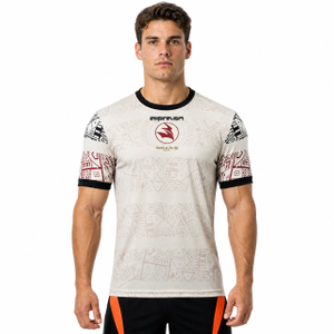 Camiseta deportiva con estampado completo para hombre