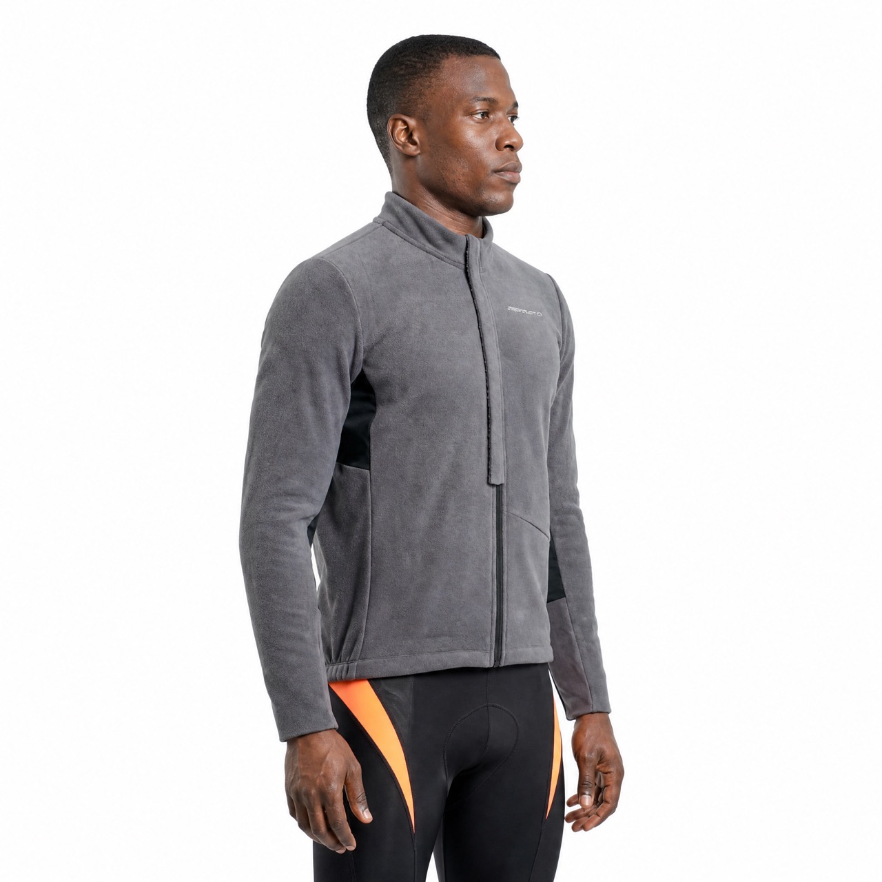 Chaqueta de ciclismo de invierno de forro polar pesado para hombre