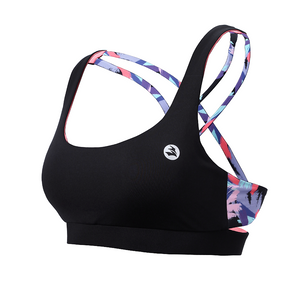Sujetador deportivo con espalda abierta con tiras Yoga GYM Tops Ropa deportiva Ropa de entrenamiento para mujeres