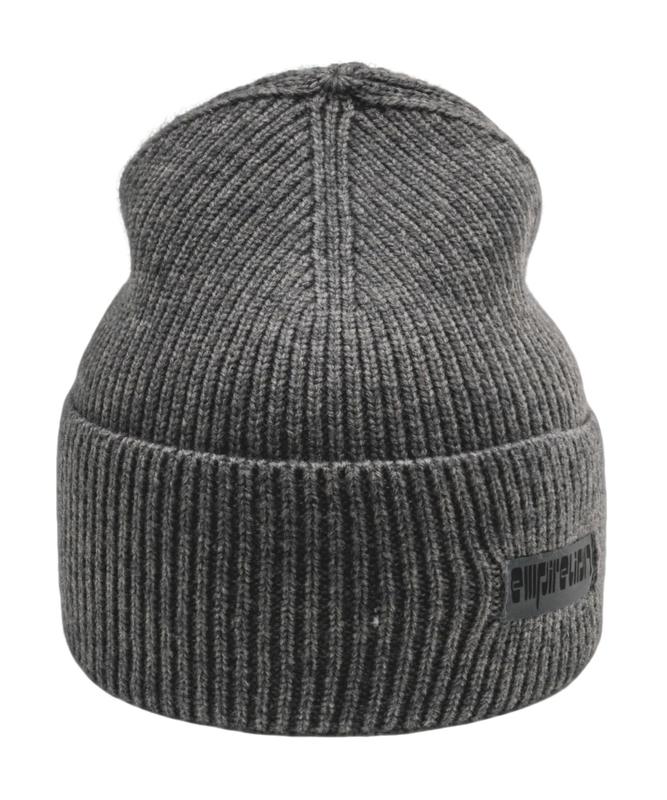Gorro cálido con puños para invierno, gorros resistentes al viento con pliegues extra cálidos de 9 cm