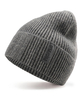 Gorro con puño similar a la lana, gorros de invierno cálidos de punto térmico grueso, gorra elástica suave para exteriores