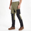 Pantalones cargo de moda deportiva para hombre Pantalones de trekking con bloques de color