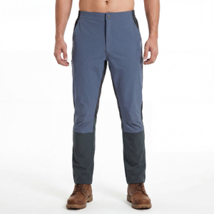 Pantalones de senderismo ligeros para hombre Pantalones de trekking transpirables con panel de malla