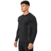 Camiseta interior de compresión para hombre con ribetes reflectantes y camisetas ajustadas activas