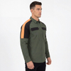 Hombre Trekking Senderismo Camping Pesca Caminar Enfriamiento Ventilación de espalda y axilas Se ajusta a las camisas con panel de hombro