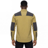 Camisas de senderismo para hombre Tops de trekking con bolsillo con parche y cremallera