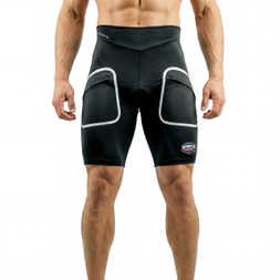 Pantalón corto de ciclismo Ride con bolsillos sellados reflectantes para hombre