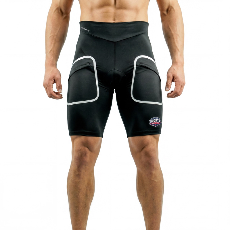 Pantalón corto de ciclismo Ride con bolsillos sellados reflectantes para hombre