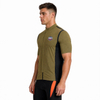 Maillot de ciclismo con ribetes reflectantes y cinta para hombre