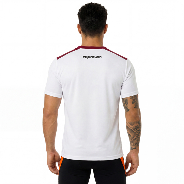 Camiseta de fútbol con cuello en V para hombre