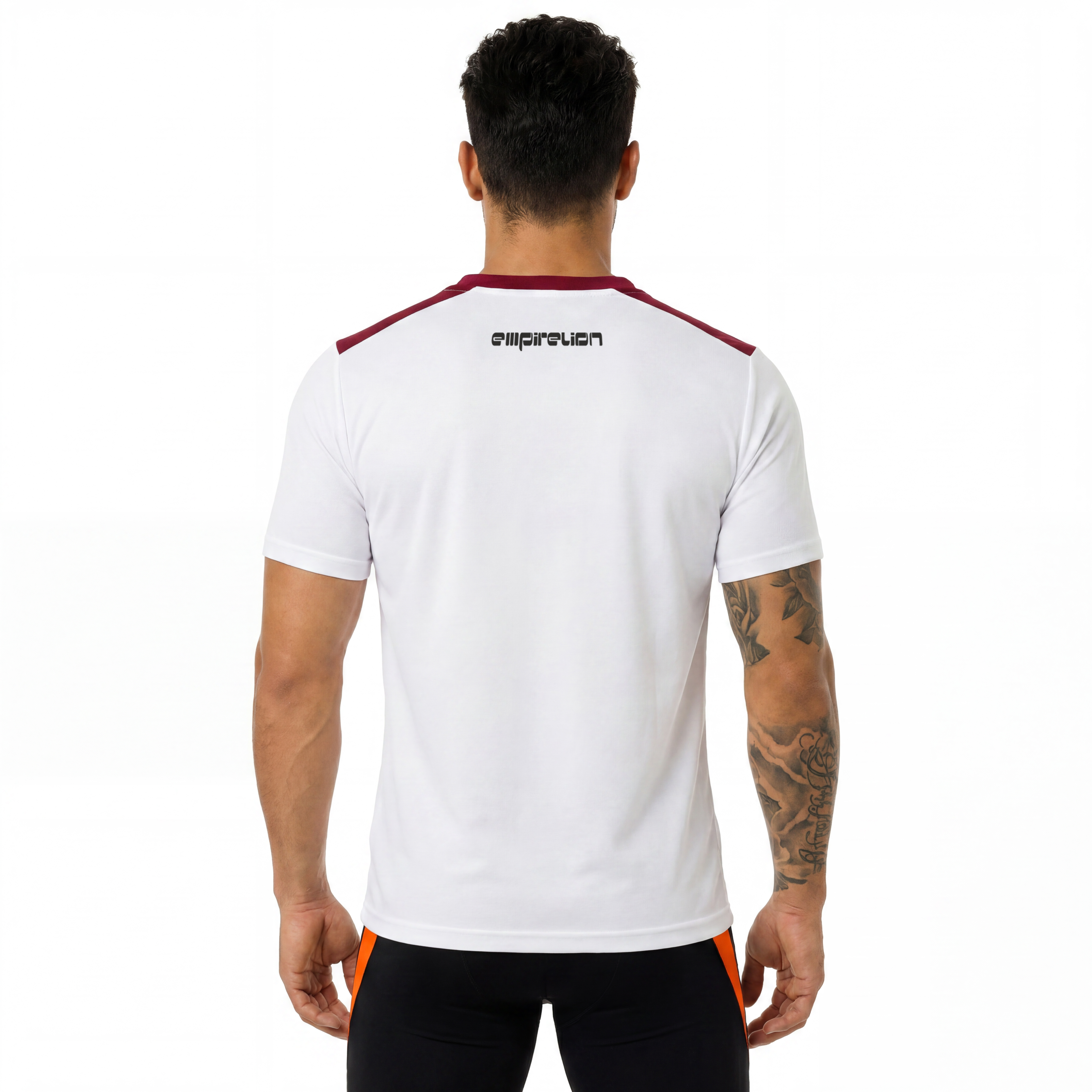 Camiseta de fútbol con cuello en V para hombre