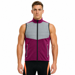 Chaleco térmico acolchado reflectante Alpine para hombre