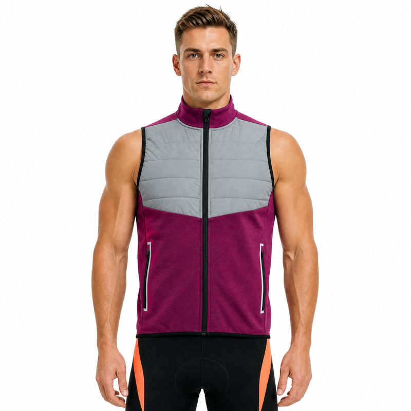 Chaleco térmico acolchado reflectante Alpine para hombre