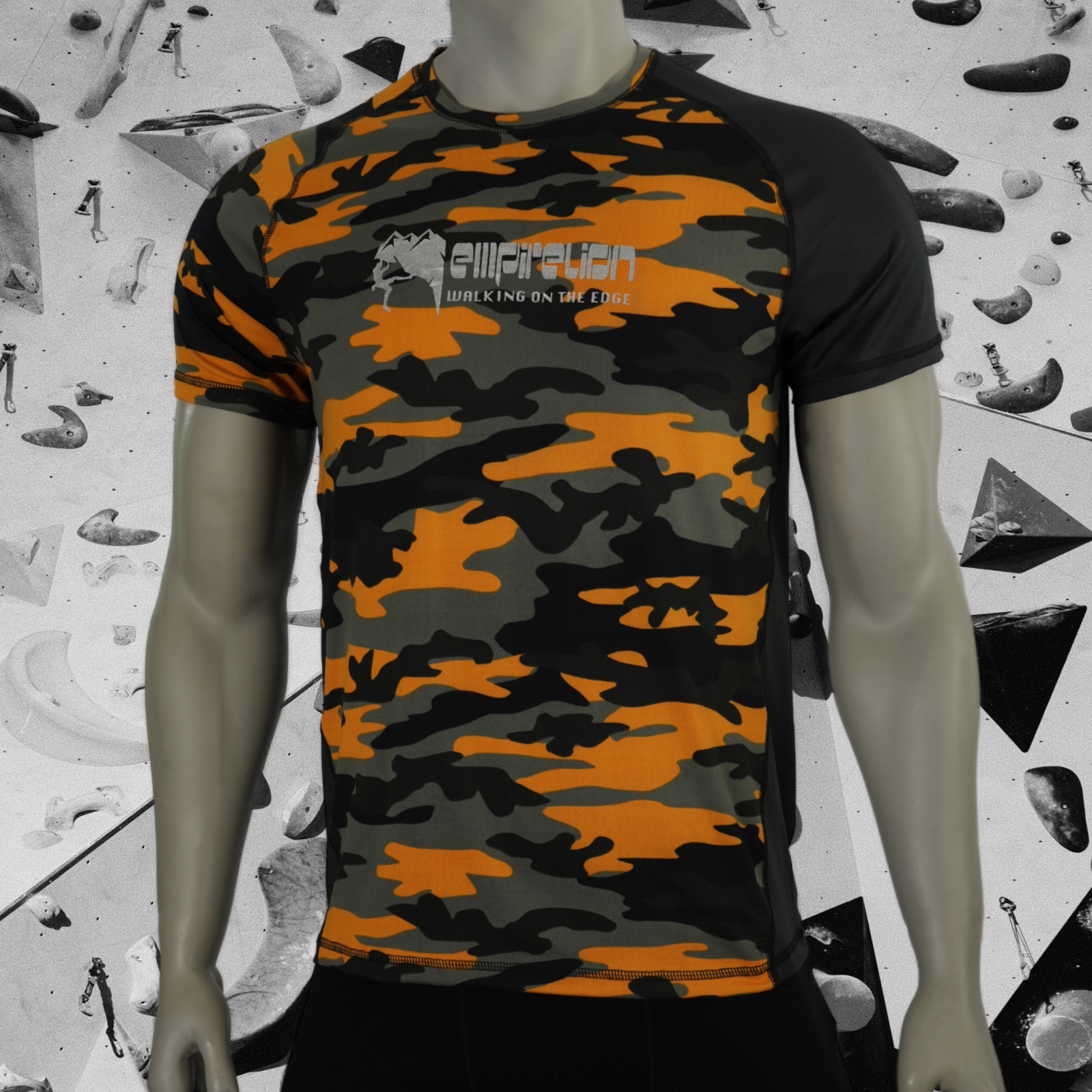 Escalada de camuflaje amarillo