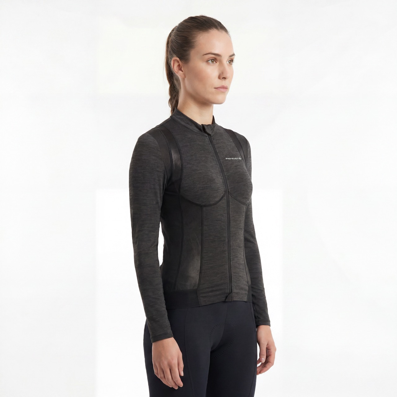 Chaqueta de ciclismo con paneles para mujer