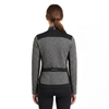 Chaqueta ciclista acolchada con bloques de color para mujer