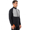 Chaqueta ciclista acolchada reflectante para hombre